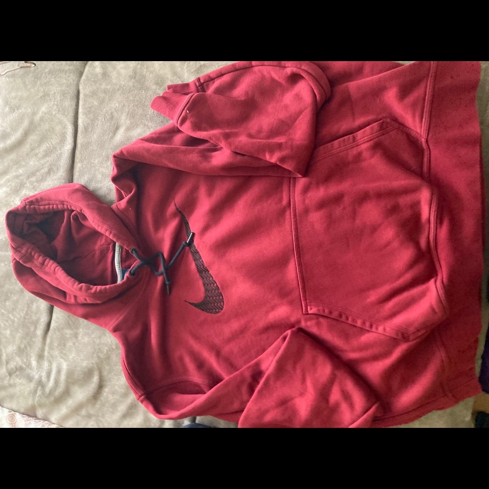 Nike Red Hoodie